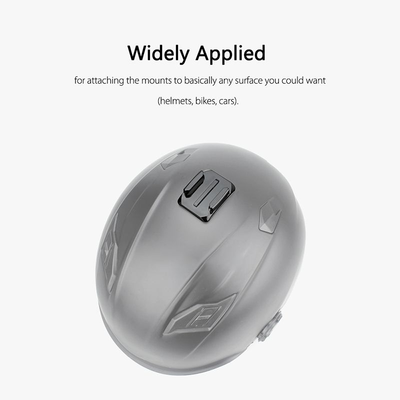 Flat and Curved Adhesive Mounts for All GoPro