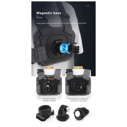 Dual-Position Mounts Chest Strap Mount For GoPro Hero 8/9/10/11
