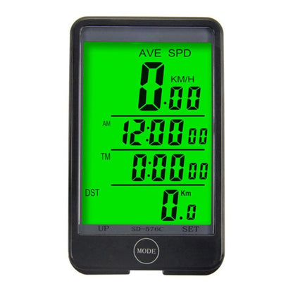 LCD Bicycle Computer Bike Speedometer Cycling Odometer with Backlight