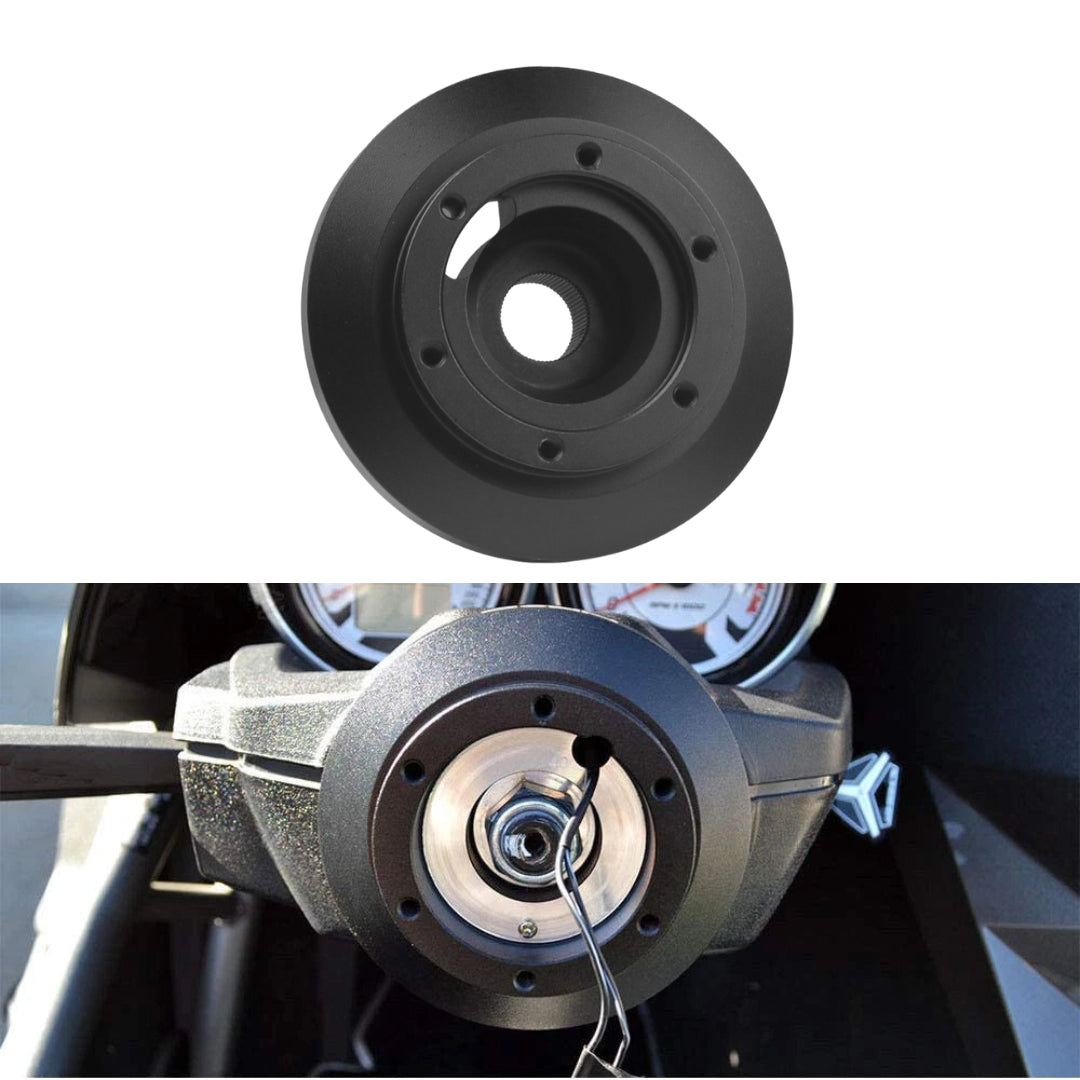 Aftermarket Slim Steering Wheel Hub Adaptor Compatible with BMW E46