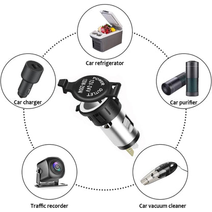 12V Female Cig Power Socket: (120W)