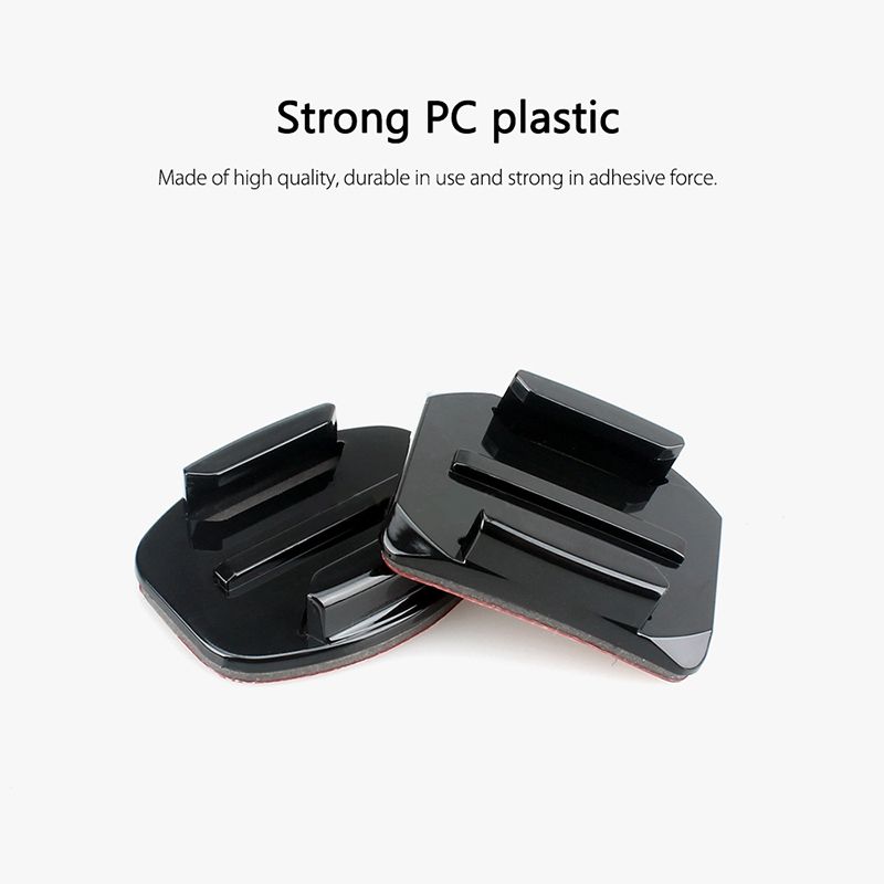 Flat and Curved Adhesive Mounts for All GoPro
