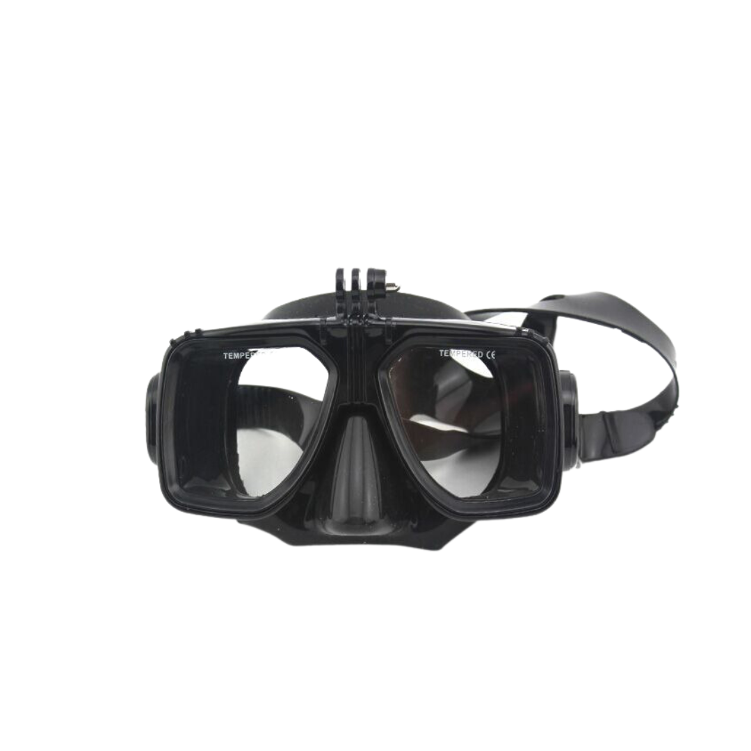 Multifunctional Diving Mask with Camera Mount for GoPro & Action Cameras