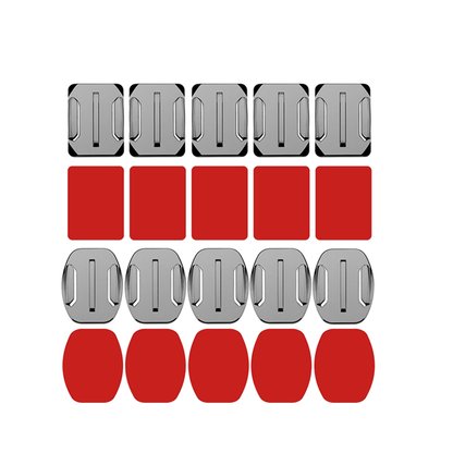 Flat and Curved Adhesive Mounts for All GoPro