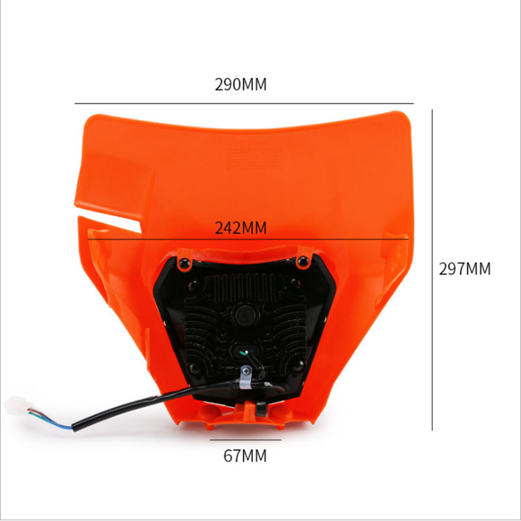 Universal LED Motorcycle Headlight - 30W