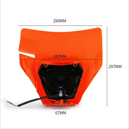Universal LED Motorcycle Headlight - 30W