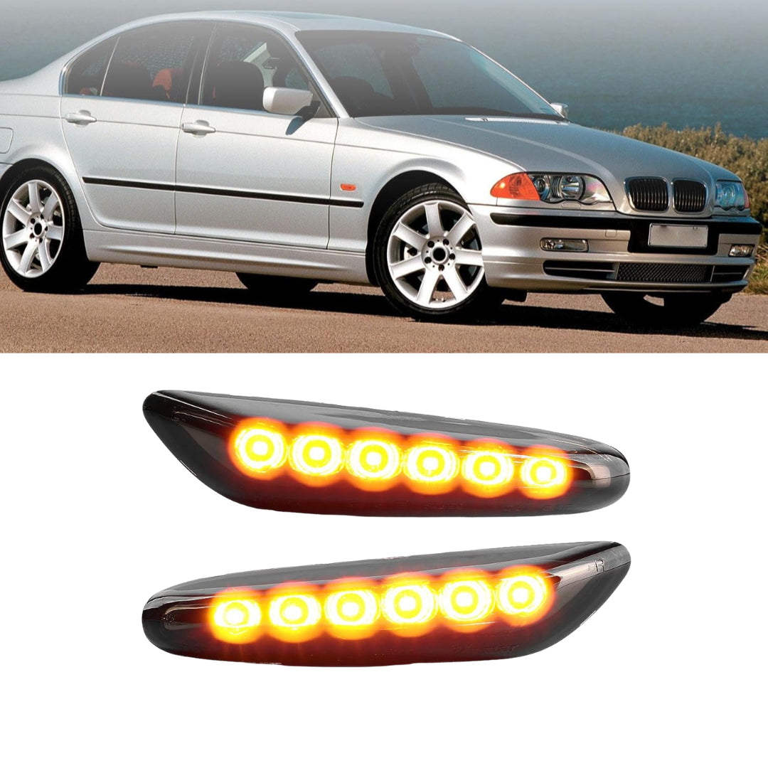Smoke Solid LED Indicator Set: BMW E46 /E90/E91/E92/E93