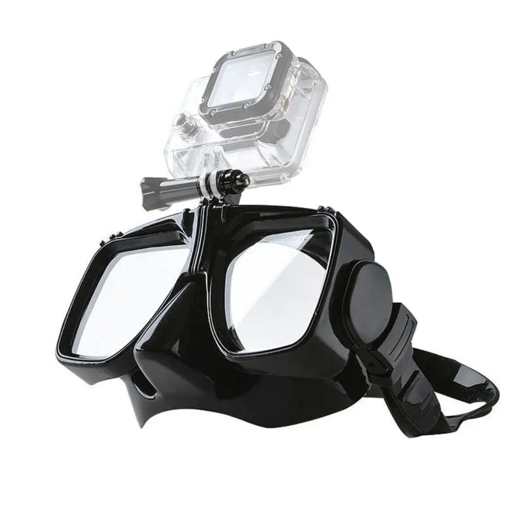 Multifunctional Diving Mask with Camera Mount for GoPro & Action Cameras