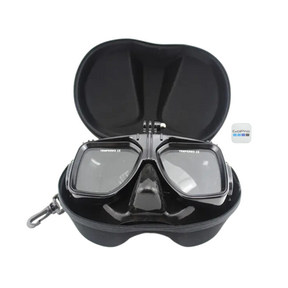 Multifunctional Diving Mask with Camera Mount for GoPro & Action Cameras