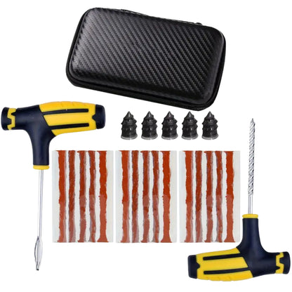 Small Tubeless Tyre Puncture Repair Kit: (22 Piece)