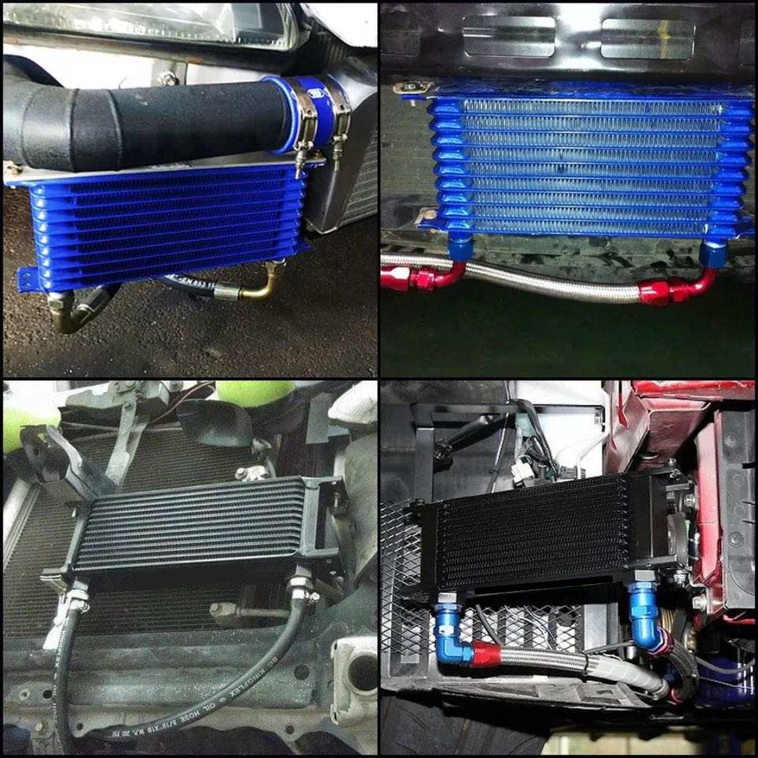 Automotive Oil Cooler & Sandwich Plate (10-Row)