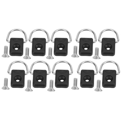 Boot D Shape Ring Tie Down Buckle Set: Suzuki Jimny 3/5 Door (10 Piece)