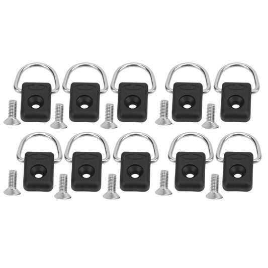 Boot D Shape Ring Tie Down Buckle Set: Suzuki Jimny 3/5 Door (10 Piece)