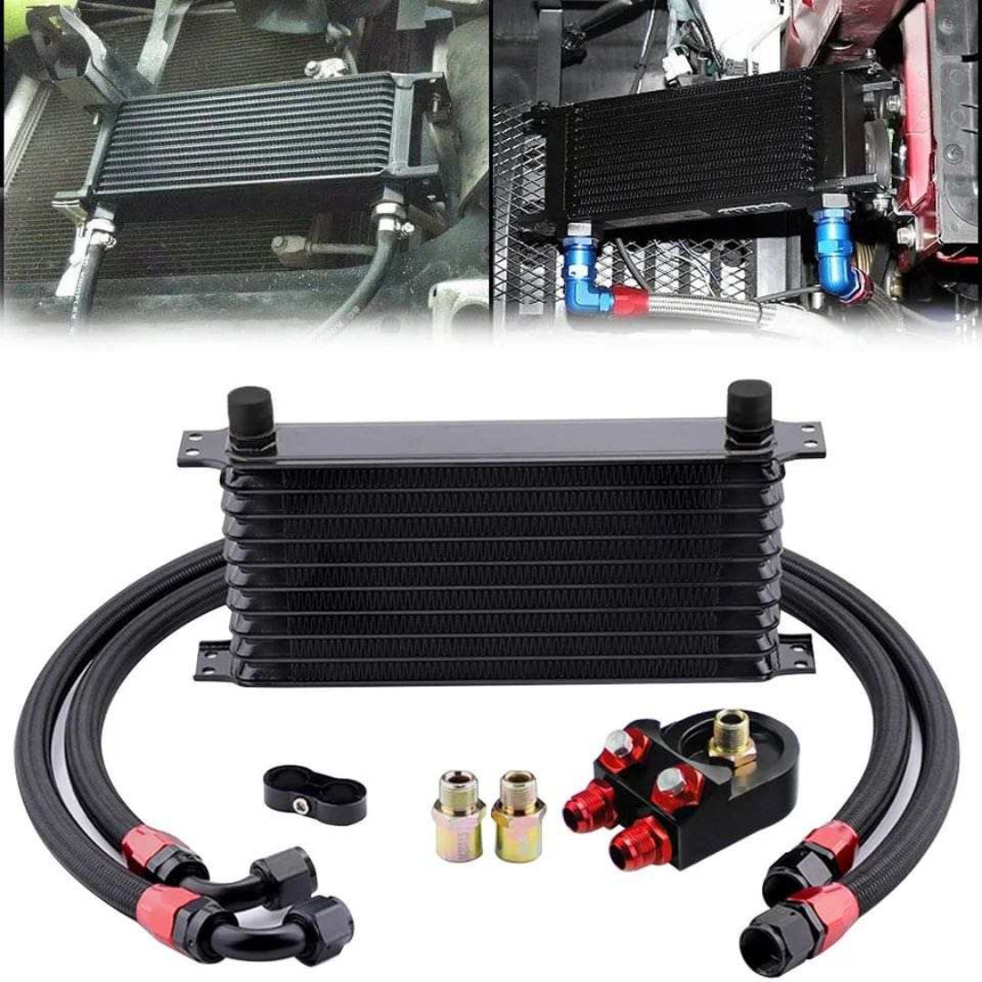Automotive Oil Cooler & Sandwich Plate (10-Row)