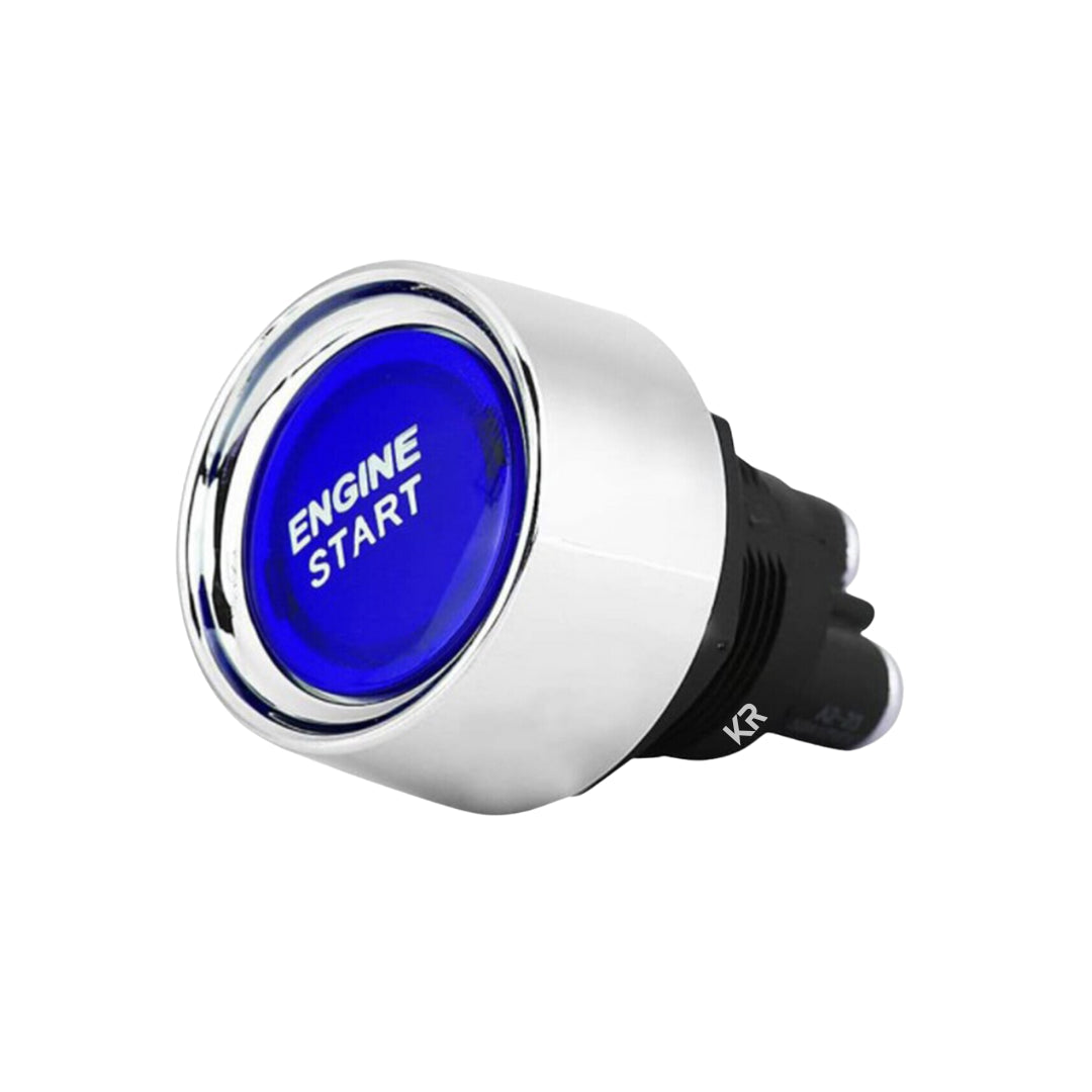 Custom Ignition Push Start Button (Blue or Red)