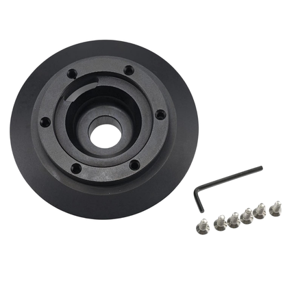 Aftermarket Slim Steering Wheel Hub Adaptor Compatible with BMW E46