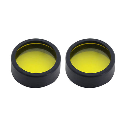 Motorcycle Yellow Lens Cover Set for Spotlights