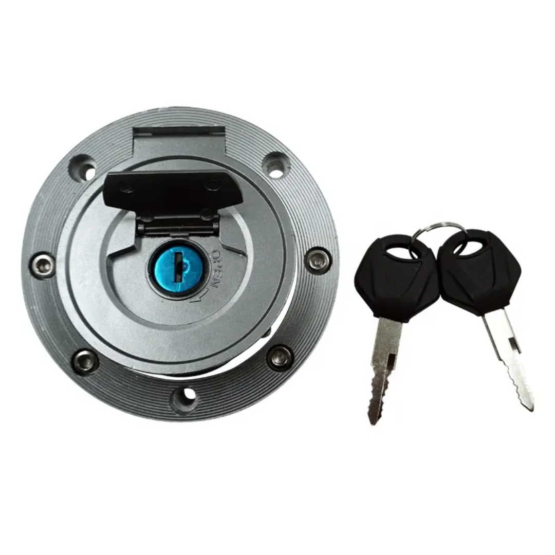 Fuel Tank Cap Lock & Two Keys Compatible with Yamaha R1/ R6/ FZ1/ FZ6