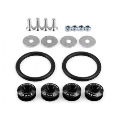 Quick release kit for Bumpers: Fixing Clips/ O-Rings/ Fasteners