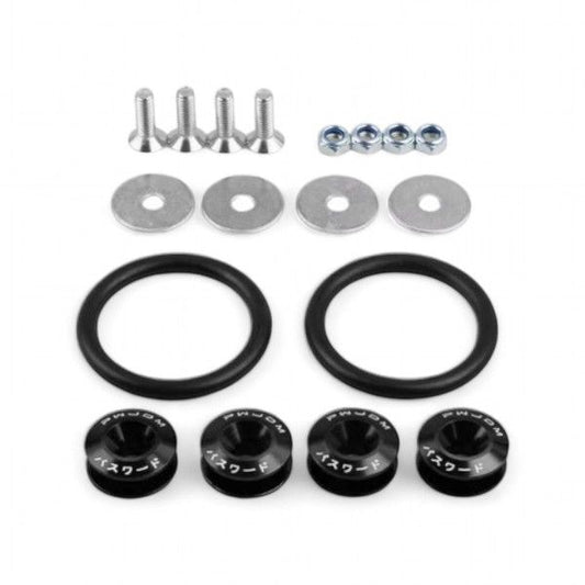 Quick release kit for Bumpers: Fixing Clips/ O-Rings/ Fasteners