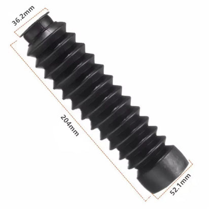 Aftermarket Fork Shock Boot Cover Set Compatible with CG125 (2-Piece)