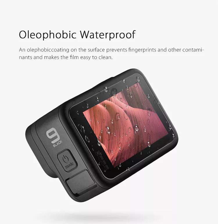 Tempered Glass Screen Protection for GoPro Hero 9 Black