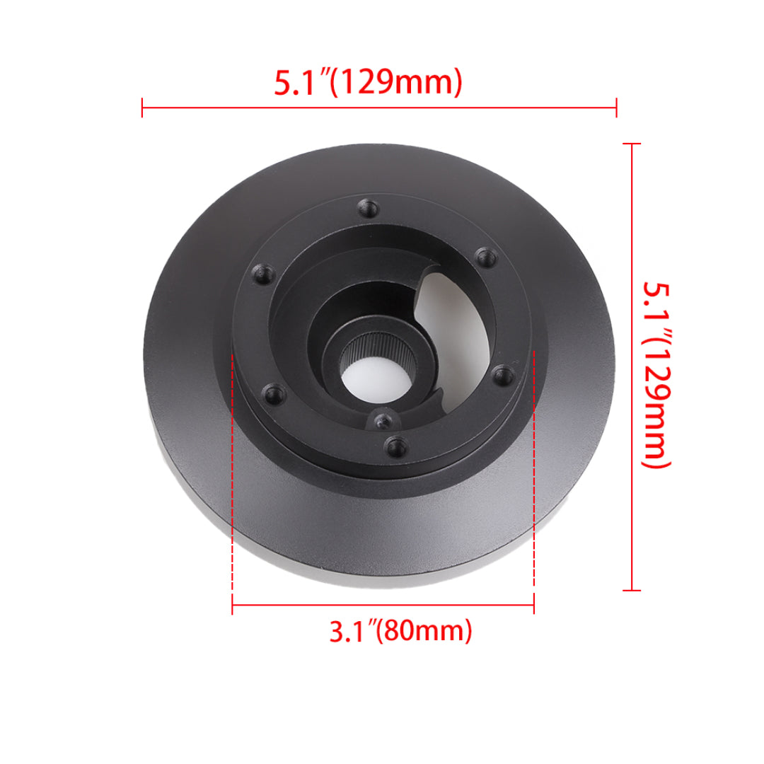 Slim Steering Wheel Hub Adaptor Compatible with BMW E36 (Non Airbag)