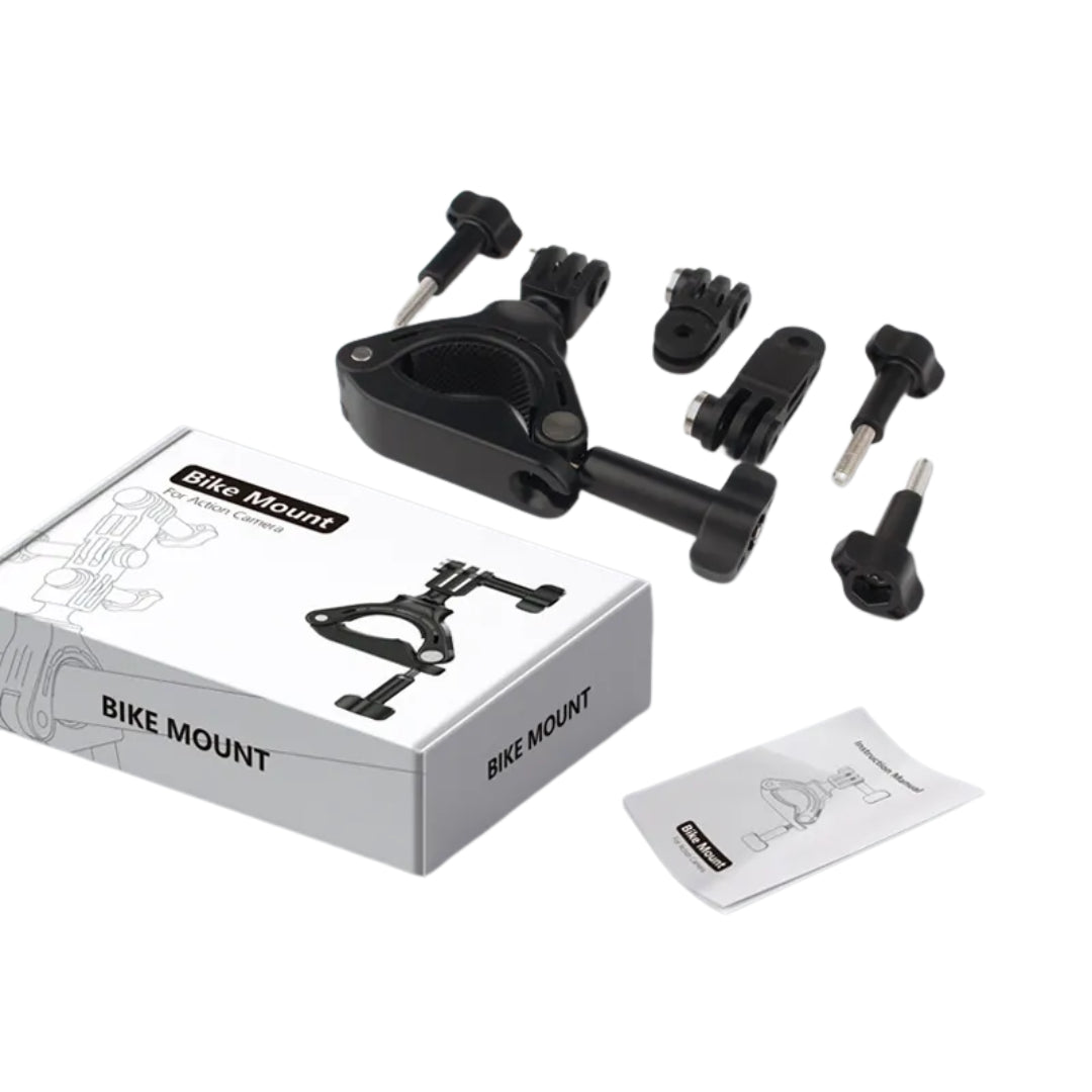 Motorcycle and Bicycle Handlebar Clamp Mount For GoPro Hero 9/10/11