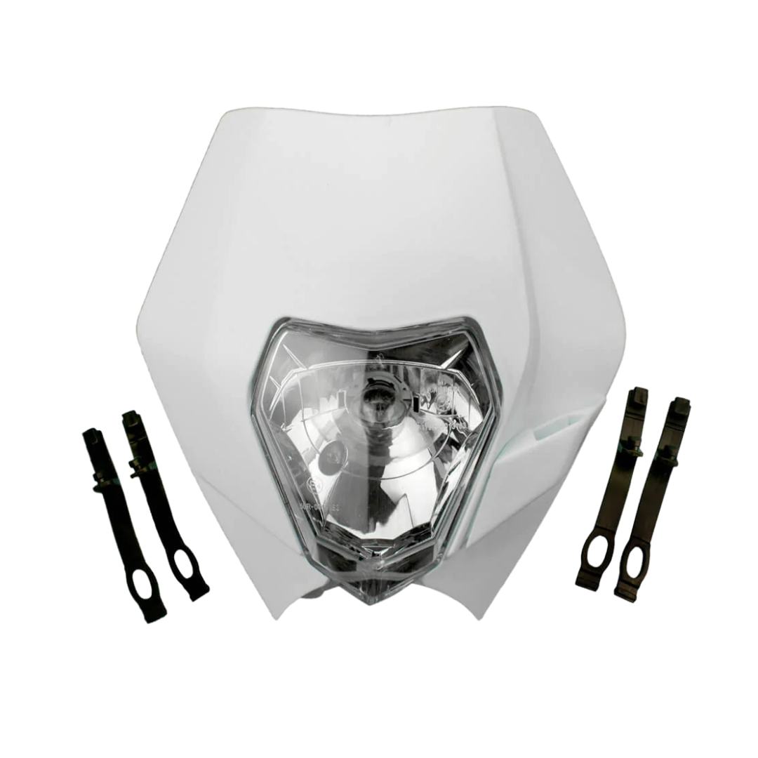 Universal Motorcycle Headlight - 12v
