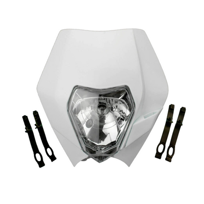 Universal Motorcycle Headlight - 12v
