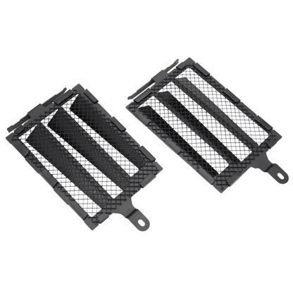 Black Radiator Guard Compatible With BMW R1250GS/A (2019-)