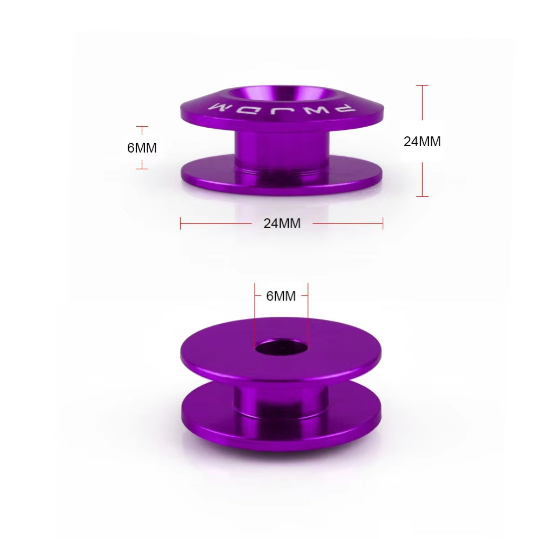Quick release kit for Bumpers: Fixing Clips/ O-Rings/ Fasteners