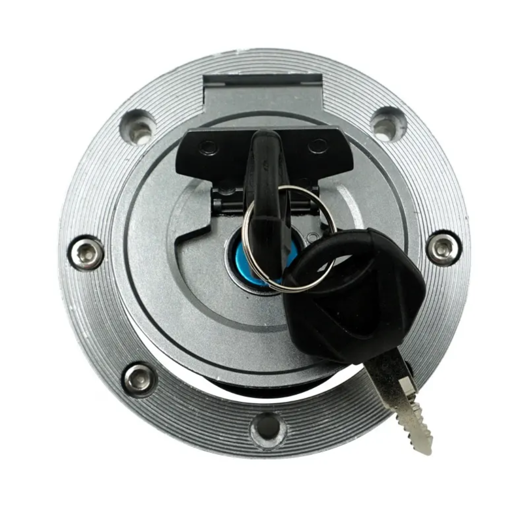 Fuel Tank Cap Lock & Two Keys Compatible with Yamaha R1/ R6/ FZ1/ FZ6