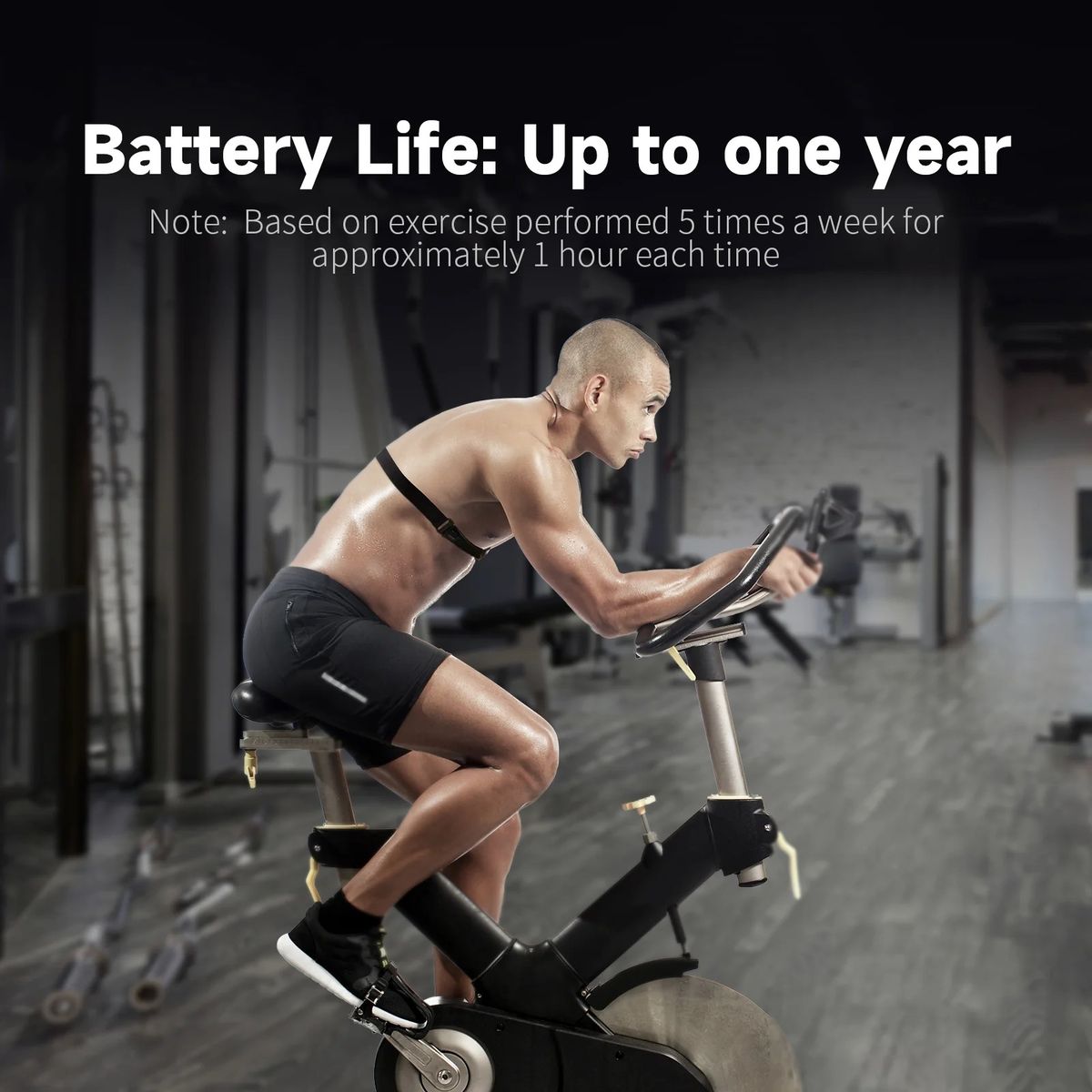 XOSS X2 Heart Rate Monitor Chest Strap for Sports/Cycling Bluetooth & Ant+