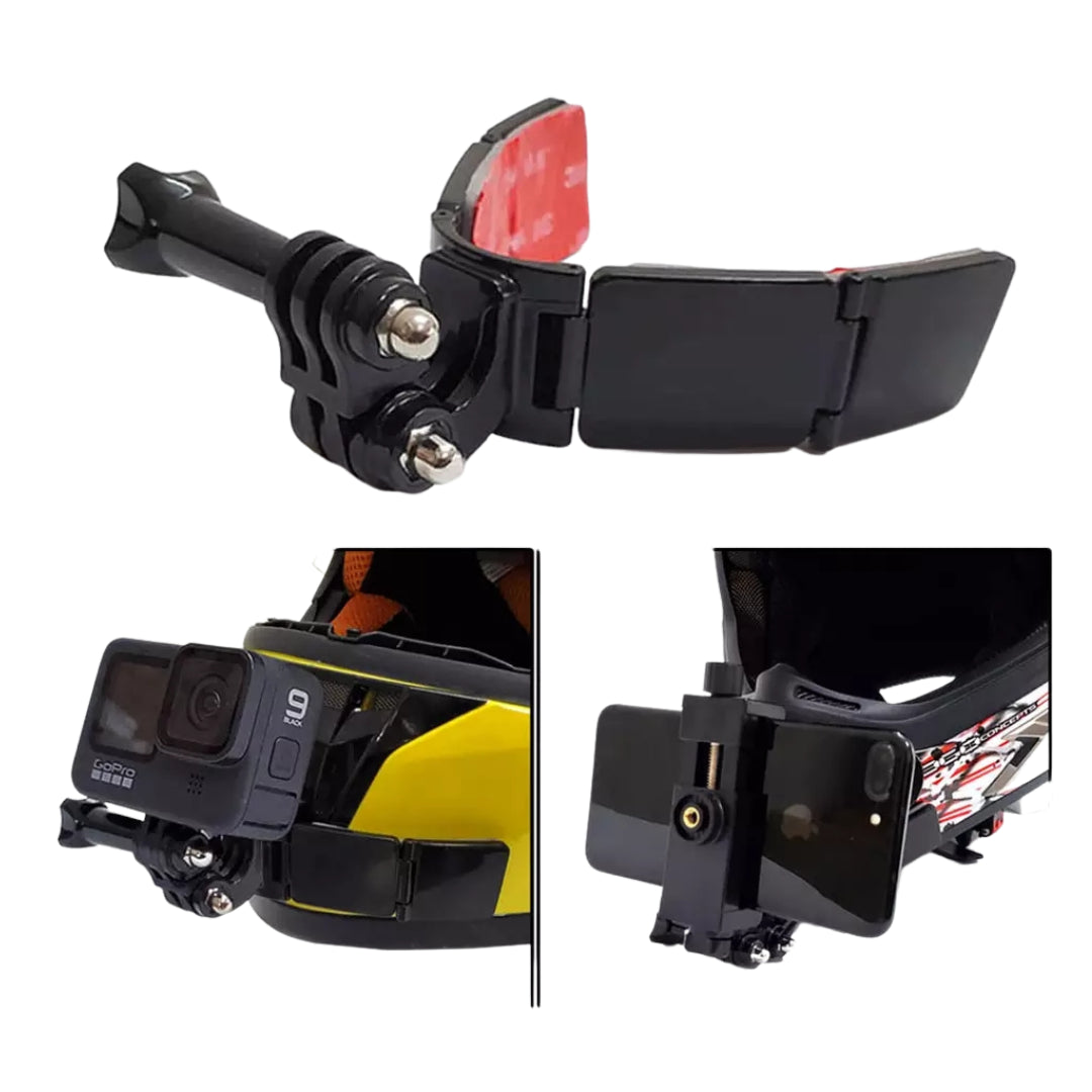 Motorcycle Helmet Chin Mount for Action Camera