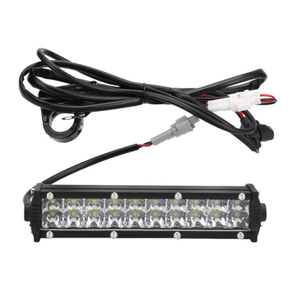 Custom Motorcycle LED Light Bar with Wiring & Switch