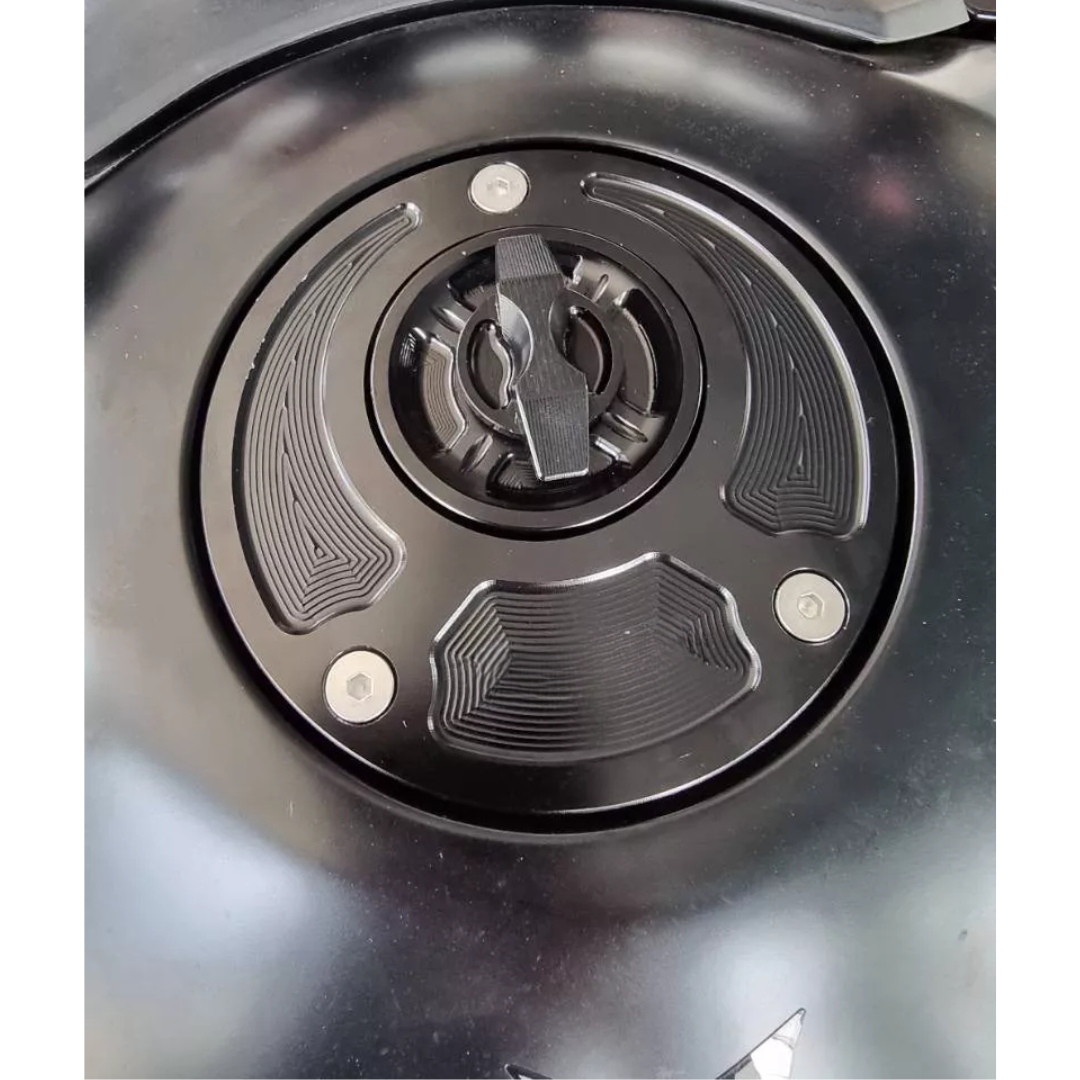 Yamaha R1/ R6/ R3/ MT-09/ MT-10 & XT Keyless Fuel Tank Cap (Black)