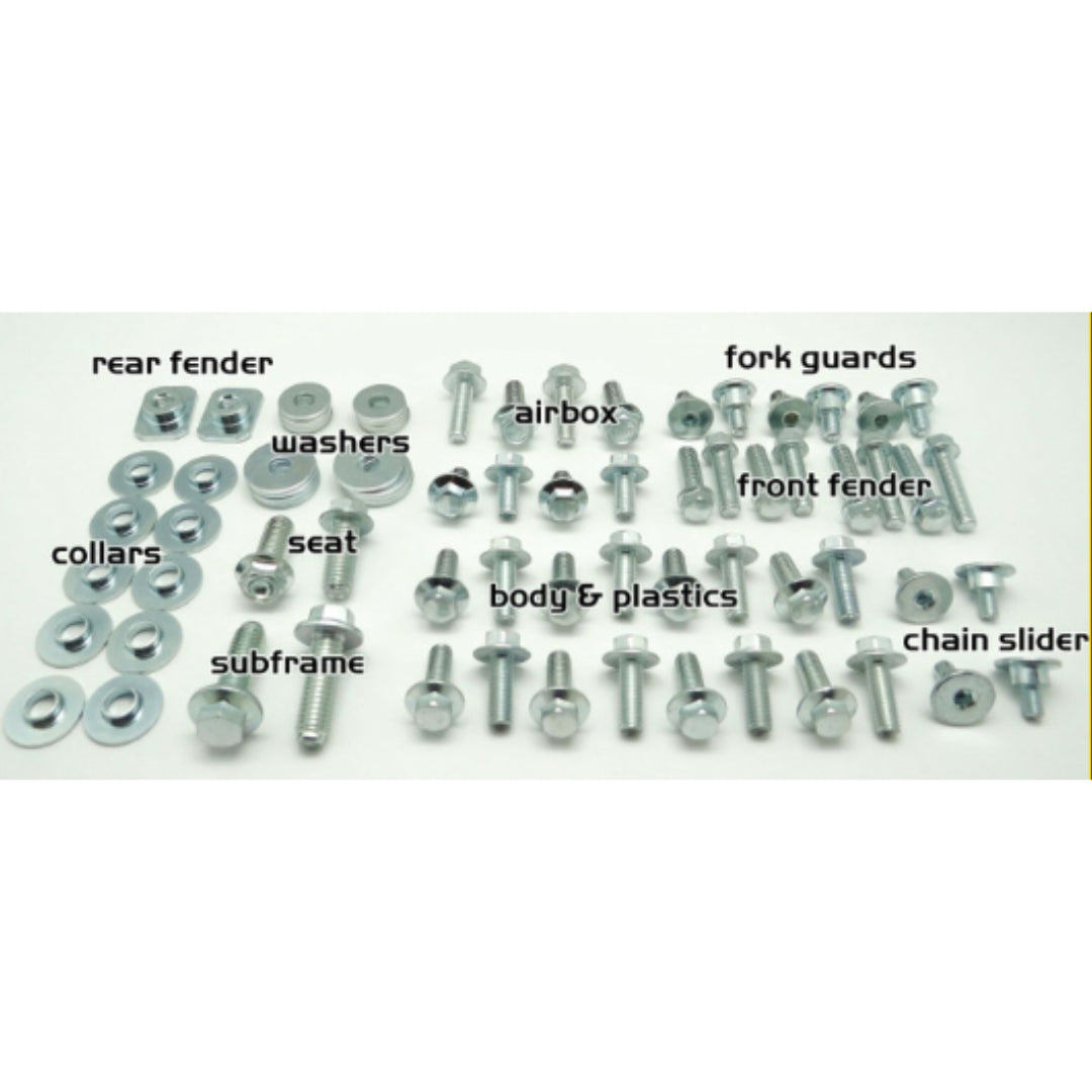 Yamaha YZ & YZF Bolt Kit: 60-Piece