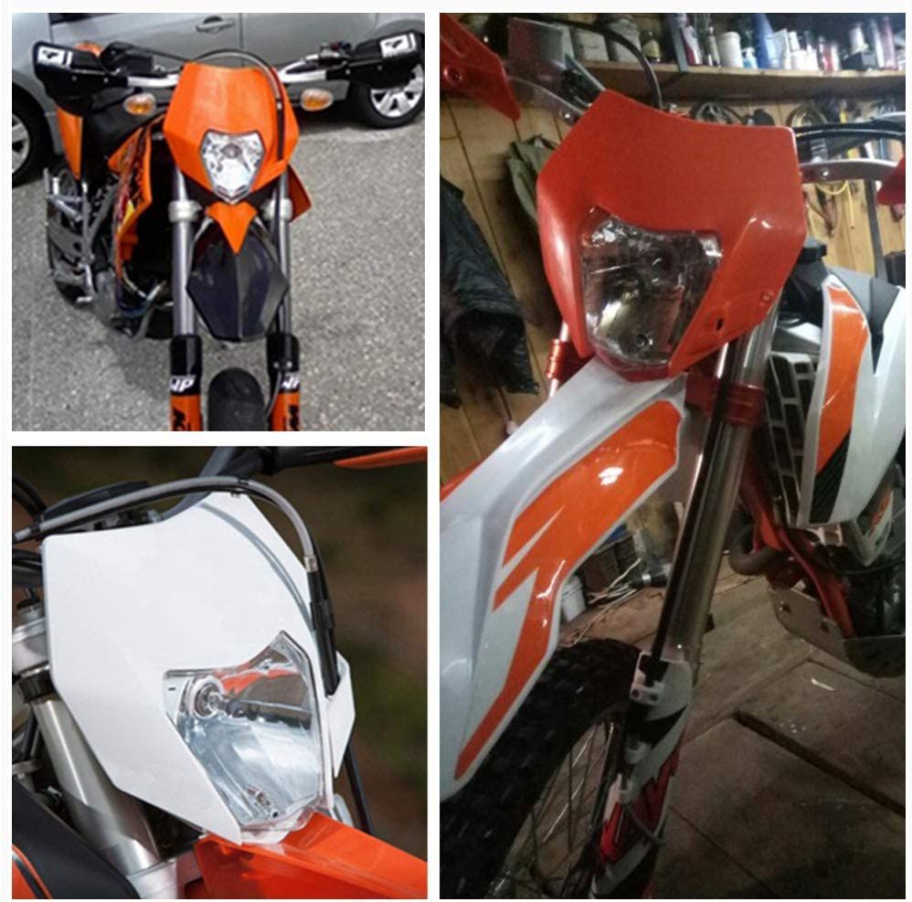 Universal Motorcycle Headlight - 12v