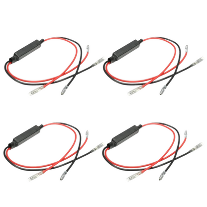 Resistors For Motorcycle Indicators - 4 Pack