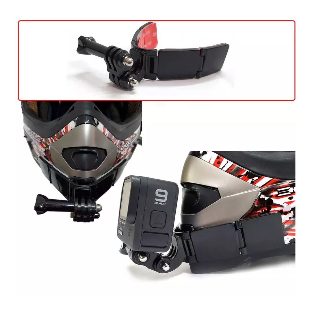 Motorcycle Helmet Chin Mount for Action Camera