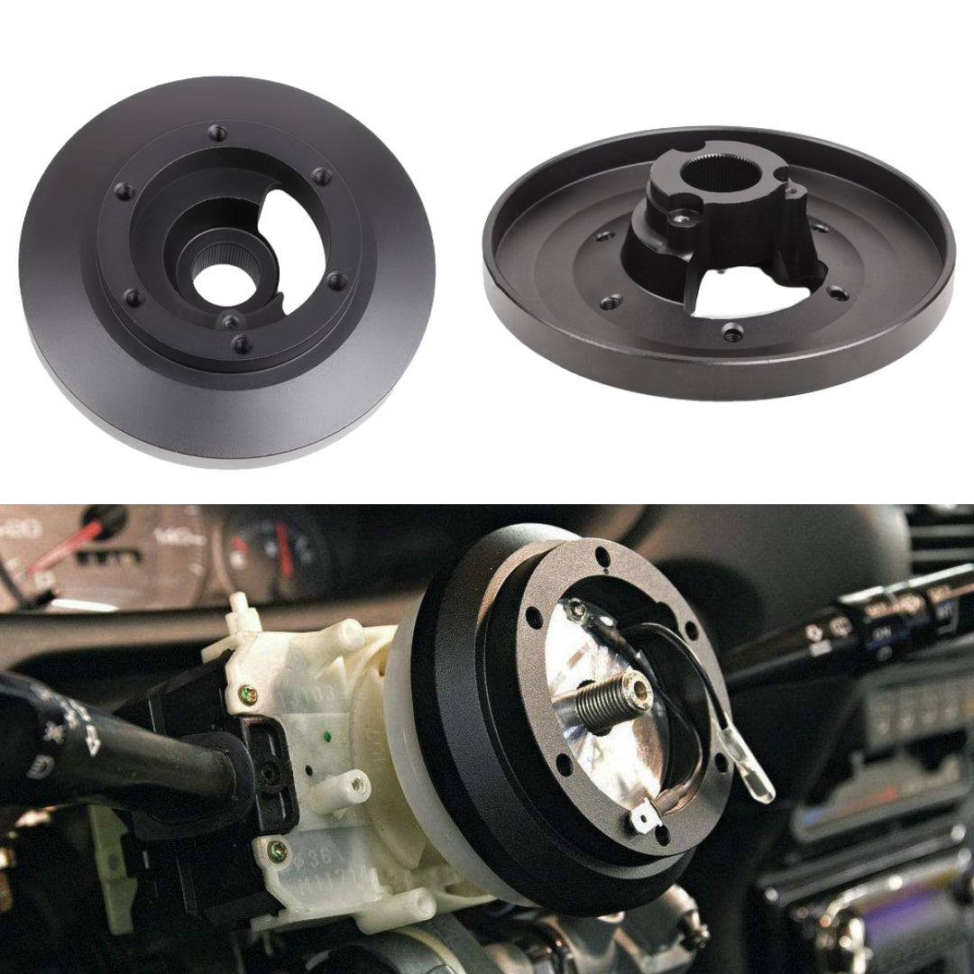 Slim Steering Wheel Hub Adaptor Compatible with BMW E36 (Non Airbag)