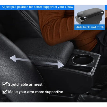 Center Console & Cup Holder Compatible with Suzuki Jimny 3/5 Door(2019-)