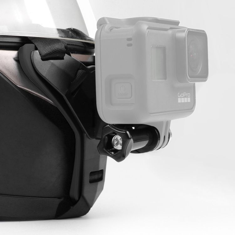 Helmet Chin Mount For GoPro (Black)