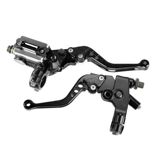 Motorcycle Brake and Clutch Perch/Lever Set