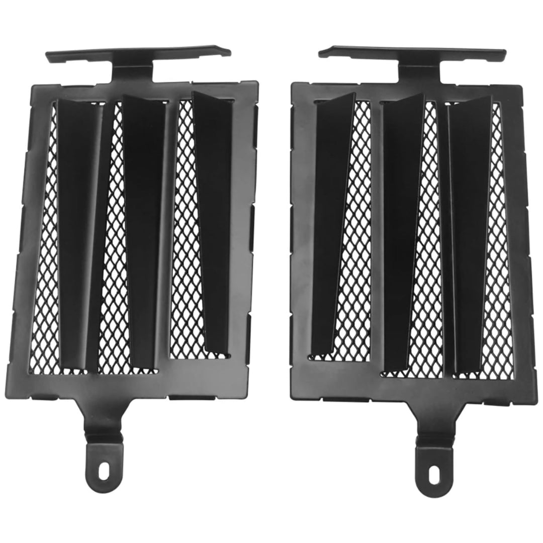 Black Radiator Guard Compatible With BMW R1250GS/A (2019-)
