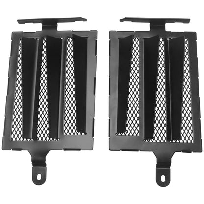 Black Radiator Guard Compatible With BMW R1250GS/A (2019-)