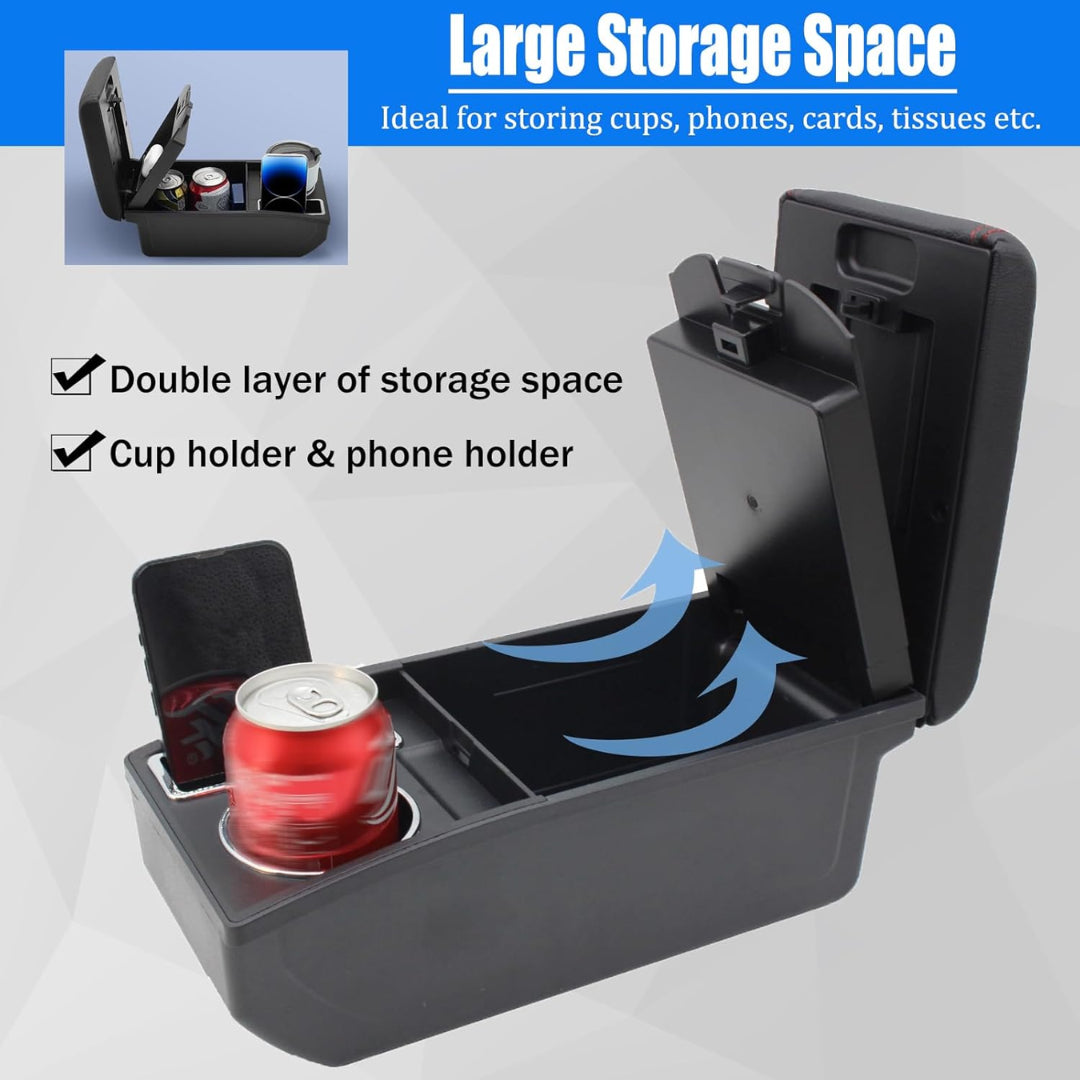 Center Console & Cup Holder Compatible with Suzuki Jimny 3/5 Door(2019-)