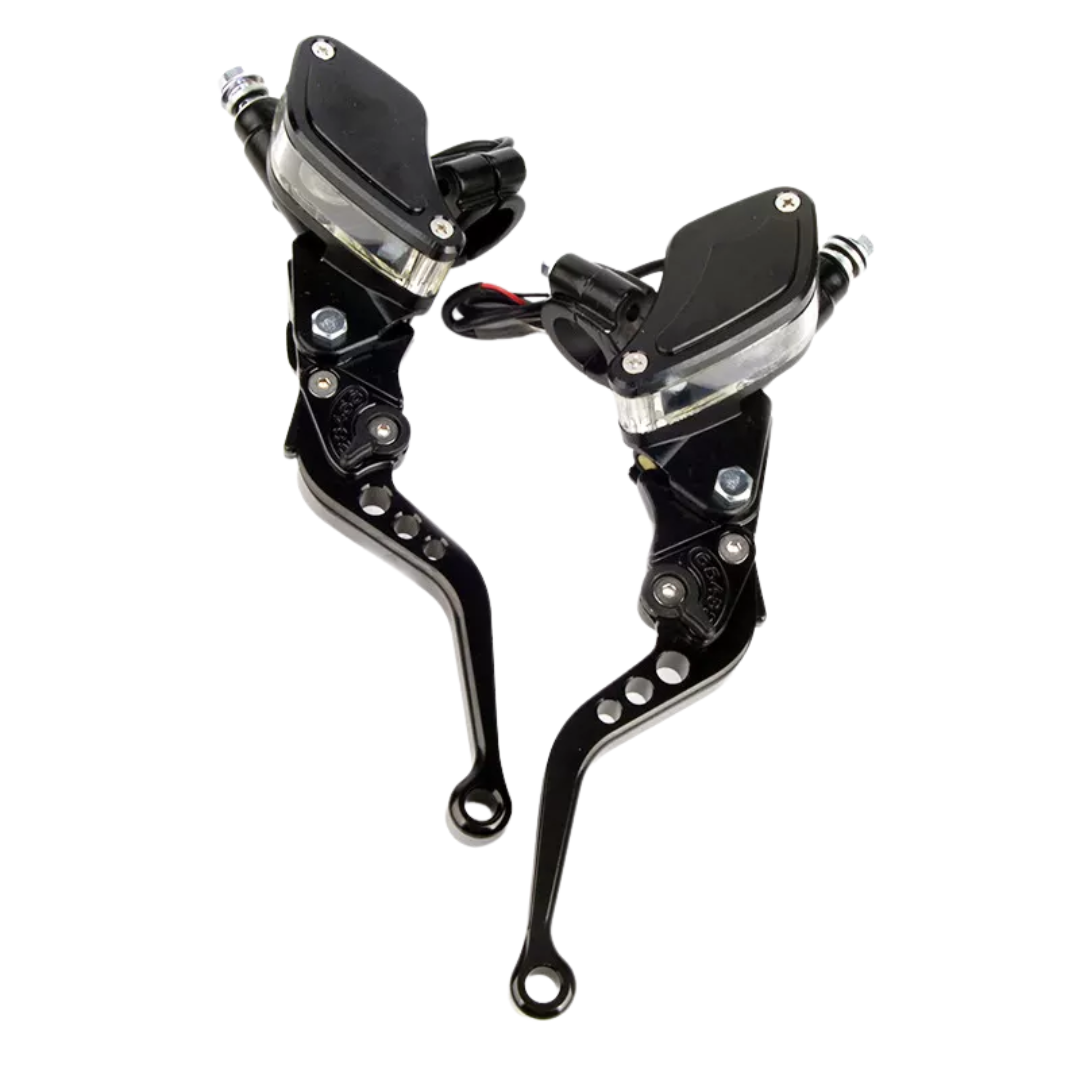 Hydraulic Motorcycle Brake and Clutch Perch/Lever (Set)
