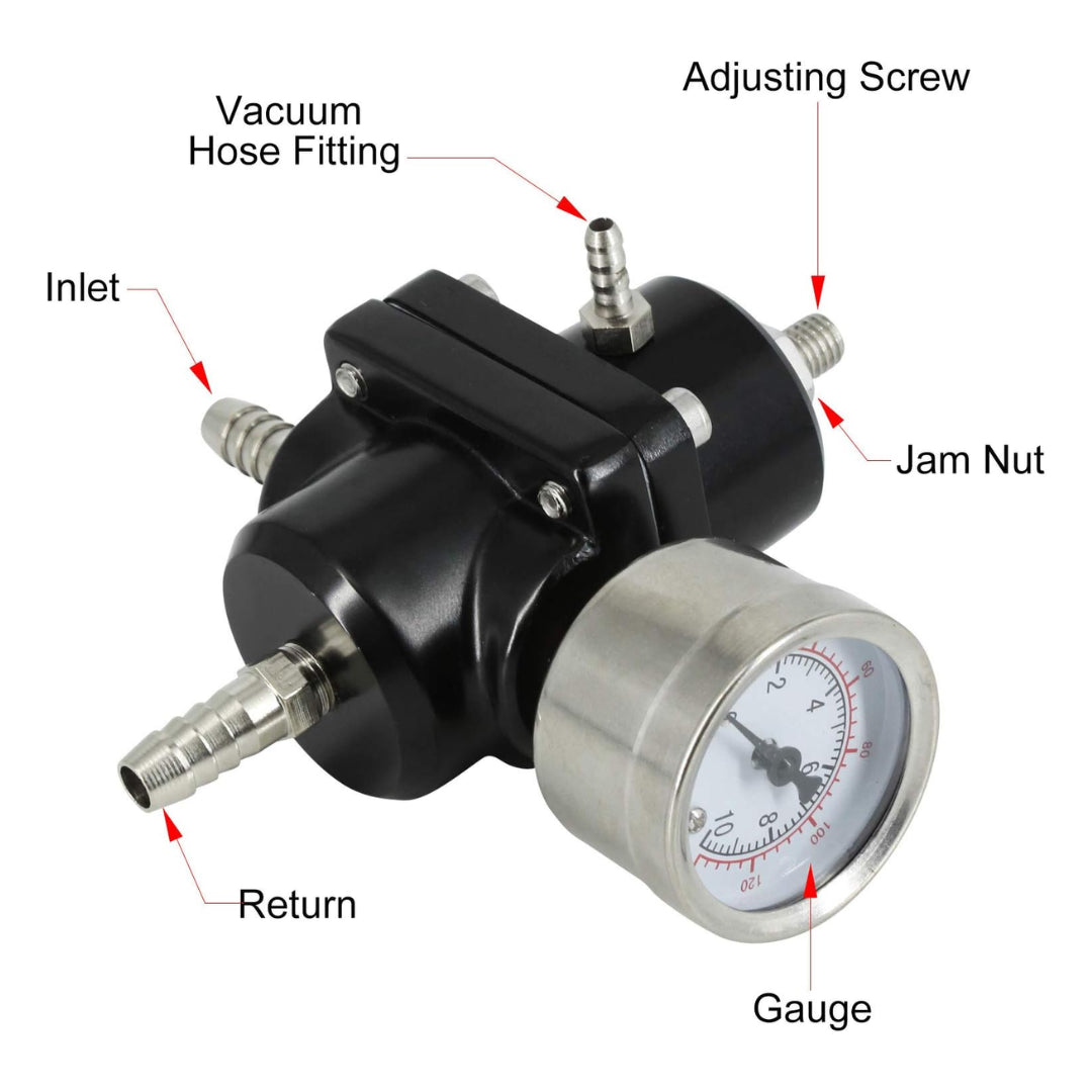 Auto Adjustable Fuel Pressure Regulator Kit